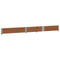 Palletopzetrand 150x50 cm massief grenenhout bruin