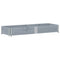 Palletopzetrand 150x50 cm massief grenenhout grijs