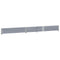 Palletopzetrand 150x50 cm massief grenenhout grijs