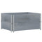 Palletopzetranden 2 st 80x60 cm massief grenenhout grijs