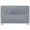 Palletopzetranden 2 st 80x60 cm massief grenenhout grijs