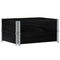 Palletopzetranden 2 st 80x60 cm massief grenenhout zwart