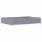 Palletopzetrand 120x80 cm massief grenenhout grijs