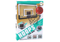Mini basket - 46 x 31 x 3 cm - met puntenteller - inclusief bal