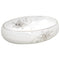 Opzetwasbak ovaal 59x40x15 cm keramiek wit