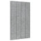 Dakpanelen 12 st 80x45 cm gegalvaniseerd staal zilverkleurig
