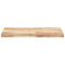 Bureaublad 120x50x4 cm onbehandeld massief acaciahout