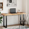 Bureaublad met olieafwerking 140x60x4 cm massief acaciahout