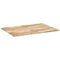 Bureaublad 120x70x2 cm onbehandeld massief acaciahout