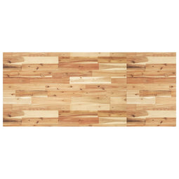 Wastafelblad met olieafwerking 120x60x4 cm massief acaciahout