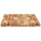 Wastafelblad met olieafwerking 120x60x4 cm massief acaciahout