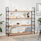 Tafelblad rechthoekig 140x30x2 cm massief acaciahout