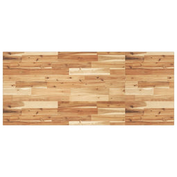 Bureaublad met olieafwerking 140x60x2 cm massief acaciahout