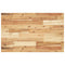 Wastafelblad met olieafwerking 120x50x4 cm massief acaciahout
