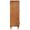 Hoge kast 60x33x100 cm massief mangohout