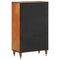 Hoge kast 60x33x100 cm massief mangohout