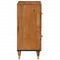 Bijzetkast 60x33x75 cm massief mangohout