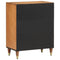 Bijzetkast 60x33x75 cm massief mangohout