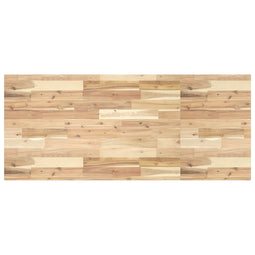 Bureaublad 140x60x4 cm onbehandeld massief acaciahout