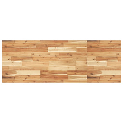 Wastafelblad met olieafwerking 120x50x2 cm massief acaciahout