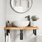 Wastafelblad met olieafwerking 100x40x4 cm massief acaciahout