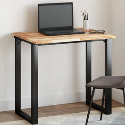 Tafelblad rechthoekig 80x60x2 cm massief acaciahout