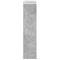 Radiatorombouw 205x21,5x83,5 cm bewerkt hout betongrijs
