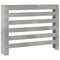 Radiatorombouw 104x20x82 cm bewerkt hout betongrijs