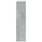 Radiatorombouw 104x20x82 cm bewerkt hout betongrijs