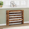 Radiatorombouw 104x20x82 cm bewerkt hout oud hout