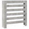 Radiatorombouw 78x20x82 cm bewerkt hout betongrijs