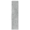 Radiatorombouw 78x20x82 cm bewerkt hout betongrijs