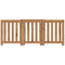 Radiatorombouw 205x21,5x83,5 cm bewerkt hout artisanaal eiken