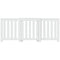 Radiatorombouw 205x21,5x83,5 cm bewerkt hout wit