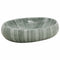 Opzetwasbak ovaal 59x40x15 cm keramiek groen