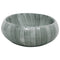 Opzetwasbak ovaal 59x40x15 cm keramiek groen