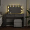 Kaptafel met LED-verlichting 100x40x120 cm betongrijs