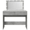 Kaptafel met LED-verlichting 100x40x120 cm betongrijs