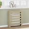 Radiatorombouw 78x20x82 cm bewerkt hout sonoma eikenkleurig