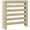 Radiatorombouw 78x20x82 cm bewerkt hout sonoma eikenkleurig