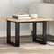 Tafelblad vierkant 60x60x2 cm massief acaciahout