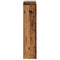 Radiatorombouw 205x21,5x83,5 cm bewerkt hout oud hout