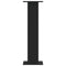Speakerstandaards 2 st 30x30x95 cm bewerkt hout zwart