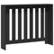 Radiatorombouw 104x20x82 cm bewerkt hout zwart