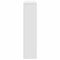 Radiatorombouw 175x20x82 cm bewerkt hout wit