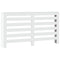 Radiatorombouw 149x20x82 cm bewerkt hout wit