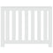 Radiatorombouw 104x20x82 cm bewerkt hout wit