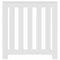 Radiatorombouw 78x20x82 cm bewerkt hout wit