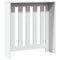 Radiatorombouw 78x20x82 cm bewerkt hout wit