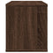 Bureau organiser 36x26x29,5 cm bewerkt hout bruin eikenkleurig